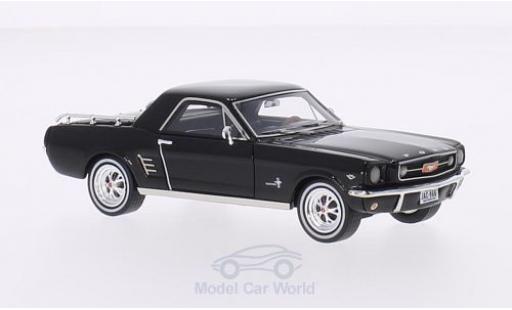 Coche miniatura Ford Mustang 1/43 Premium X Mustero negro 1966 Ford Mustang 1/43 Premium X Mustero negro 1966 coche miniatura
