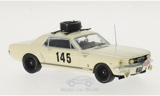 Coche miniatura Ford Mustang 1/43 Premium X No.145 Equipe France Rallye Monte-Carlo 1966 H.Chemin/J-L.Trintignant Ford Mustang 1/43 Premium X No.145 Equipe France Rallye Monte-Carlo 1966 H.Chemin/J-L.Trintignant coche miniatura