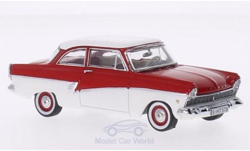 Ford Taunus 1957 1/43 Premium X 17M rojo/blanco 1957 coche miniatura