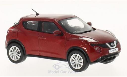 Nissan Juke 1/43 Premium X metalico rojo 2015 coche miniatura