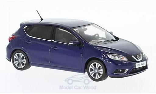 Coche miniatura Nissan Pulsar 1/43 Premium X azul 2015 Nissan Pulsar 1/43 Premium X azul 2015 coche miniatura