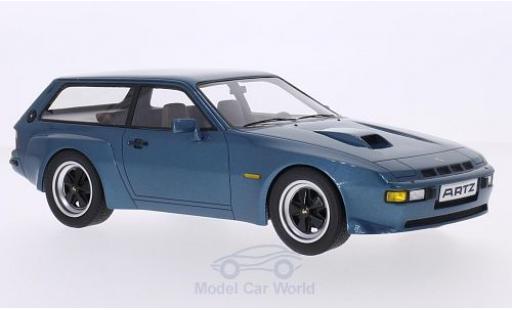 Coche miniatura Porsche 924 1981 1/18 Premium X Turbo Kombi Artz metalico azul 1981 Porsche 924 1981 1/18 Premium X Turbo Kombi Artz metalico azul 1981 coche miniatura