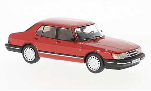 Saab 900 1/43 Premium X i rojo 1987 coche miniatura