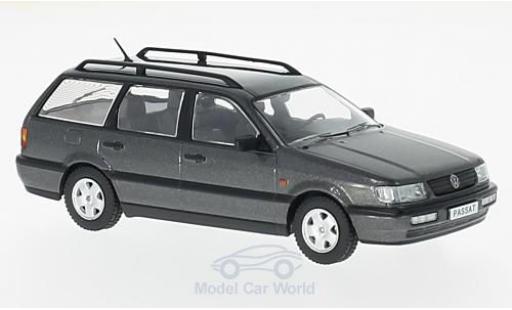 Coche miniatura Volkswagen Passat 1/43 Premium X (B4) Variant metalico gris 1993 Volkswagen Passat 1/43 Premium X (B4) Variant metalico gris 1993 coche miniatura