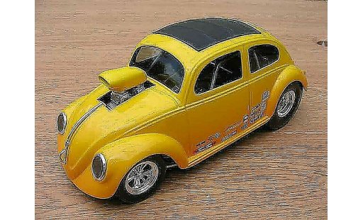 Volkswagen Kafer Drag Run 1/18 Burago pro street cox coche miniatura