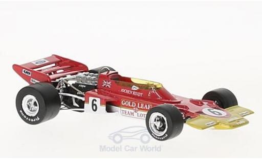 Coche miniatura Lotus 72 1/43 Quartzo C No.6 Gold Leaf Formel 1 GP Frankreich 1970 J.Rindt Lotus 72 1/43 Quartzo C No.6 Gold Leaf Formel 1 GP Frankreich 1970 J.Rindt coche miniatura