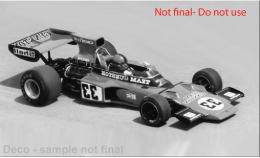 Coche miniatura Lotus 72 1/18 Quartzo E GP South Afrika 1975 #33 1:18 Lotus 72 1/18 Quartzo E GP South Afrika 1975 #33 1:18 coche miniatura