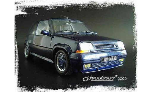 Renault 5 Alain Oreille 1/18 Norev GT Turbo serie limitee coche miniatura