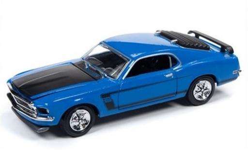 Coche miniatura Ford Mustang 1/64 Racing Champions Boss 302 azul/matt-negro 1969 Ford Mustang 1/64 Racing Champions Boss 302 azul/matt-negro 1969 coche miniatura