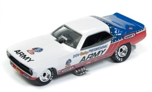 Coche miniatura Plymouth Cuda 1/64 Racing Champions Funny Car Army 1973 Plymouth Cuda 1/64 Racing Champions Funny Car Army 1973 coche miniatura
