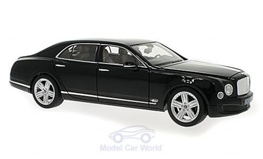 Bentley Mulsanne 1/18 Rastar negro coche miniatura