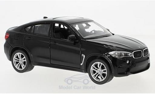 Bmw X6 1/24 Rastar M negro coche miniatura