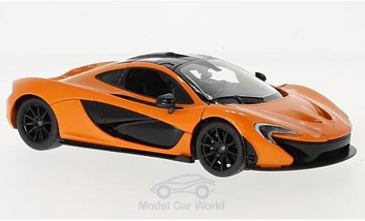 Coche miniatura McLaren P1 1/24 Rastar naranja McLaren P1 1/24 Rastar naranja coche miniatura