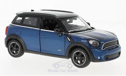 Coche miniatura Mini Cooper S 1/24 Rastar S Countryman (R60) metalico azul Mini Cooper S 1/24 Rastar S Countryman (R60) metalico azul coche miniatura