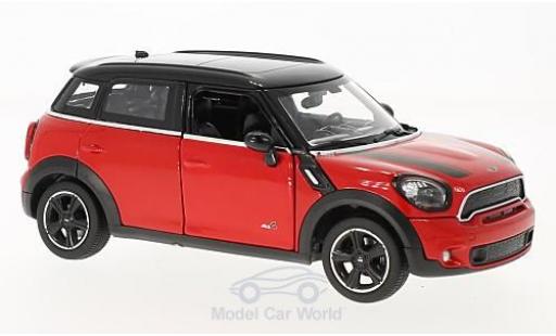Coche miniatura Mini Cooper S 1/24 Rastar S Countryman (R60) rojo/negro Mini Cooper S 1/24 Rastar S Countryman (R60) rojo/negro coche miniatura