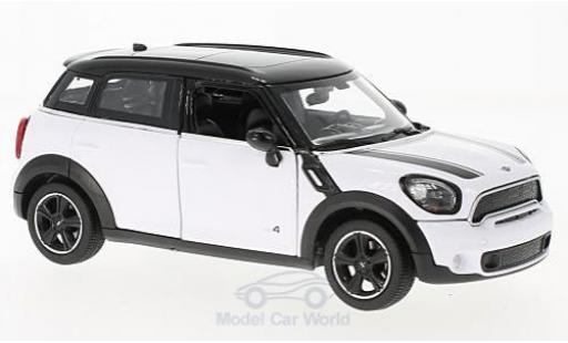 Coche miniatura Mini Cooper S 1/24 Rastar S Countryman (R60) blanco/negro Mini Cooper S 1/24 Rastar S Countryman (R60) blanco/negro coche miniatura