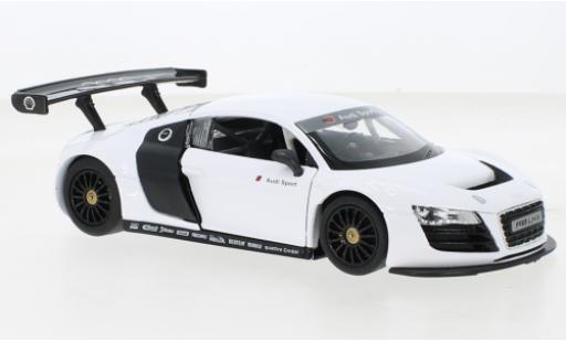 Audi R8 1/24 Rastar LMS blanco coche miniatura