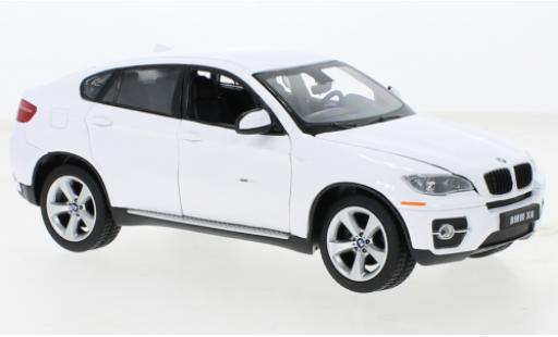 Bmw X6 1/24 Rastar blanco coche miniatura