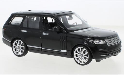 Coche miniatura Land Rover Range Rover 1/24 Rastar negro Land Rover Range Rover 1/24 Rastar negro coche miniatura