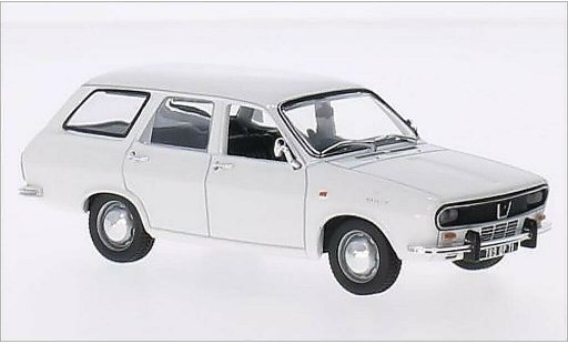 Renault 12 Break 1/43 Norev Familiar blanco 1972 coche miniatura