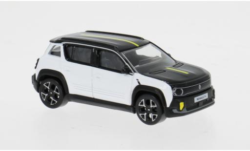 Coche miniatura Renault 4 E-Tech weiss/schwarz 2025 1/64 Norev