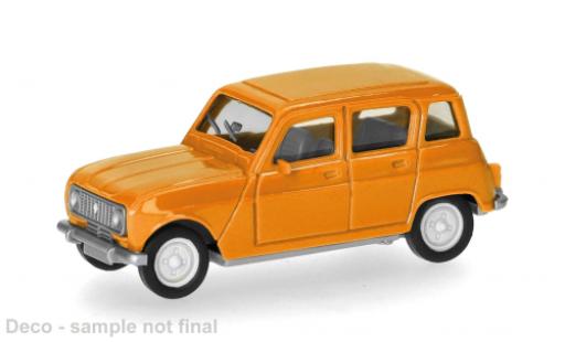 Renault 4 1/87 Herpa naranja 1:87 coche miniatura