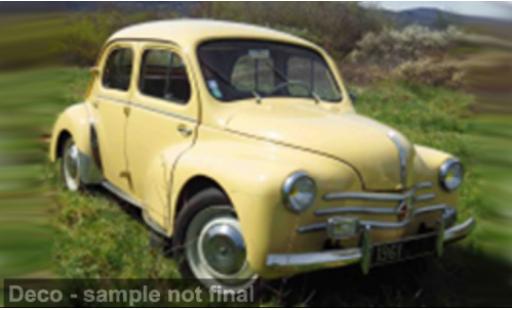 Renault 4CV 1/18 Solido beige 1:18 coche miniatura