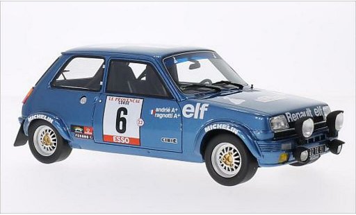 Renault 5 Alpine 1/18 Ottomobile Gruppe 2 No.6 Gitanes Tour de Corse 1979 coche miniatura