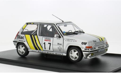 Renault 5 1/18 Solido GT Turbo MK2 #17 1:18 coche miniatura