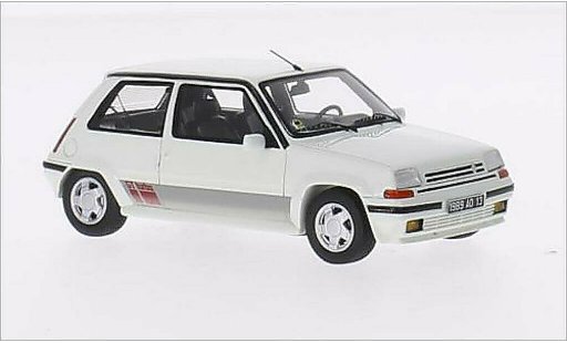 Renault 5 Turbo 1/43 Spark GT blanco 1988 coche miniatura