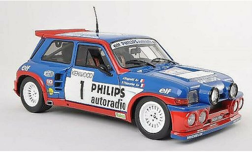 Renault 5 Maxi Turbo 1/18 Solido No.1 Tour de France Auto 198 /P.Thimonier coche miniatura