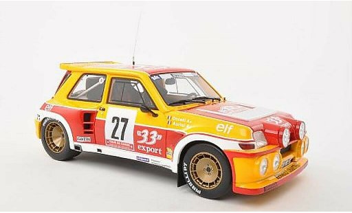 Renault 5 Maxi Turbo 1/18 Ottomobile No.27 Export 33 Tour de Corse 198 /B.Occelli coche miniatura