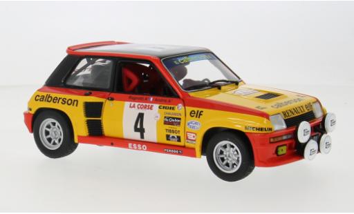 Coche miniatura Renault 5 1/18 Solido Turbo #4 1:18 Renault 5 1/18 Solido Turbo #4 1:18 coche miniatura