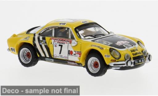 Alpine A110 1/87 Brekina Renault Tour de Corse 1970 #7 G.Nicholas 1:87 coche miniatura