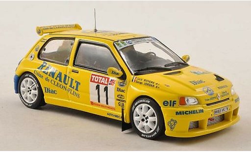 Renault Clio Maxi 1/43 IXO No.11 Alpine Rally du Rouergue 1995 /J.Boyere coche miniatura