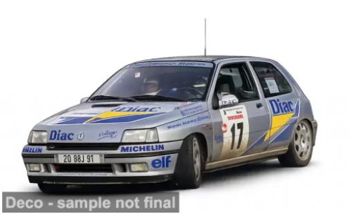 Renault Clio 1/18 Norev Tour de Corse 1993 #17 1:18 coche miniatura