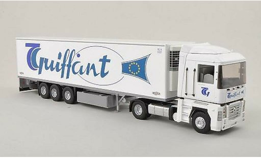 Renault Magnum Base 1/43 Eligor 4 Transports Guiffant Kuhlmaletero-SZ coche miniatura