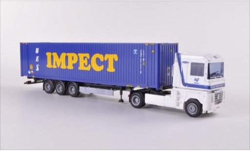 Renault Magnum Base 1/87 AWM JGT / Impect (NL) 45-Container-SZ coche miniatura