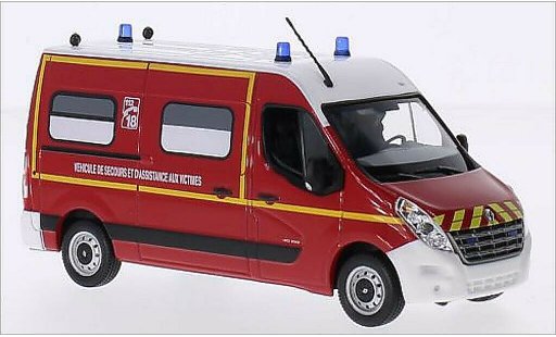 Renault Master Kasten 1/43 Norev furgoneta Bomberos 2011 coche miniatura