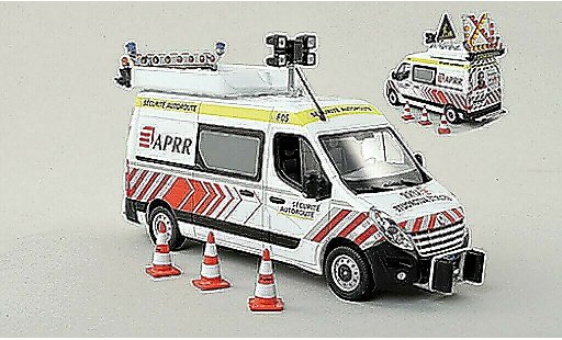 Renault Master Base 1/43 Norev L2H2 APRR Securite Autoroute coche miniatura