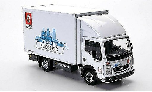 Renault Maxity Electric 1/43 Eligor furgoneta Clean Tech blanco coche miniatura