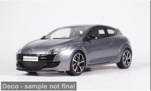 Coche miniatura Renault Megane III RS Phase 1 grau 2009 1/18 Ottomobile