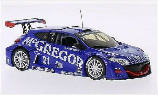 Renault Megane Trophy 1/43 Norev No.21 McGregor World Series 2009 coche miniatura