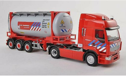 Renault Premium Base 1/87 Herpa Brandweer Bomberos (NL) Tankcontainer-SZ coche miniatura
