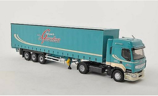 Renault Premium Base 1/43 Eligor DXI Transports Gardan Gardinenplanen-SZ coche miniatura