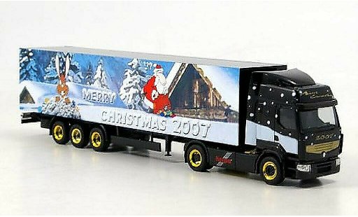 Renault Premium Base 1/87 Herpa Merry Christmas - Weihnachten 2007 maletero-SZ coche miniatura