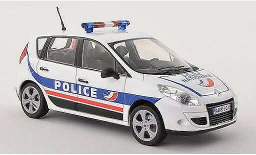 Renault Scenic Base 1/43 Solido Police Nationale Polic&iacute;a (F) 2009 coche miniatura