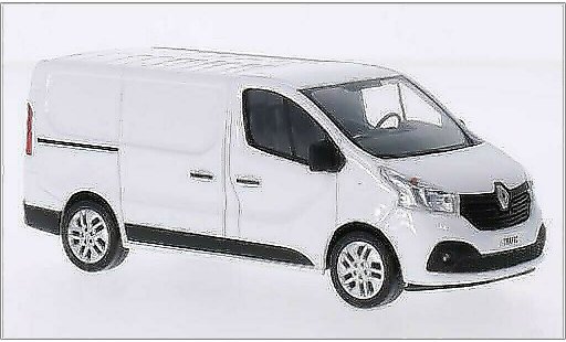 Renault Trafic Kasten 1/43 Norev furgoneta blanco 2014 coche miniatura
