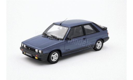Renault 11 Turbo 1/18 Ottomobile 1985 azul coche miniatura