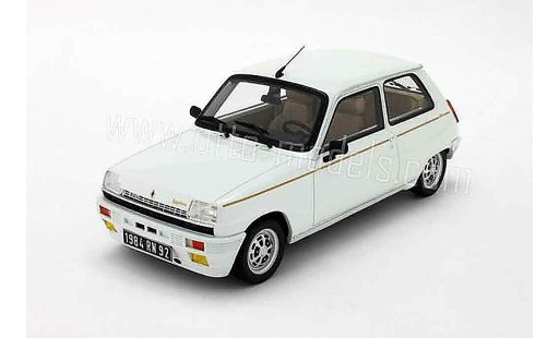 Renault 5 Turbo 1/18 Ottomobile laureate blanco 1984 coche miniatura